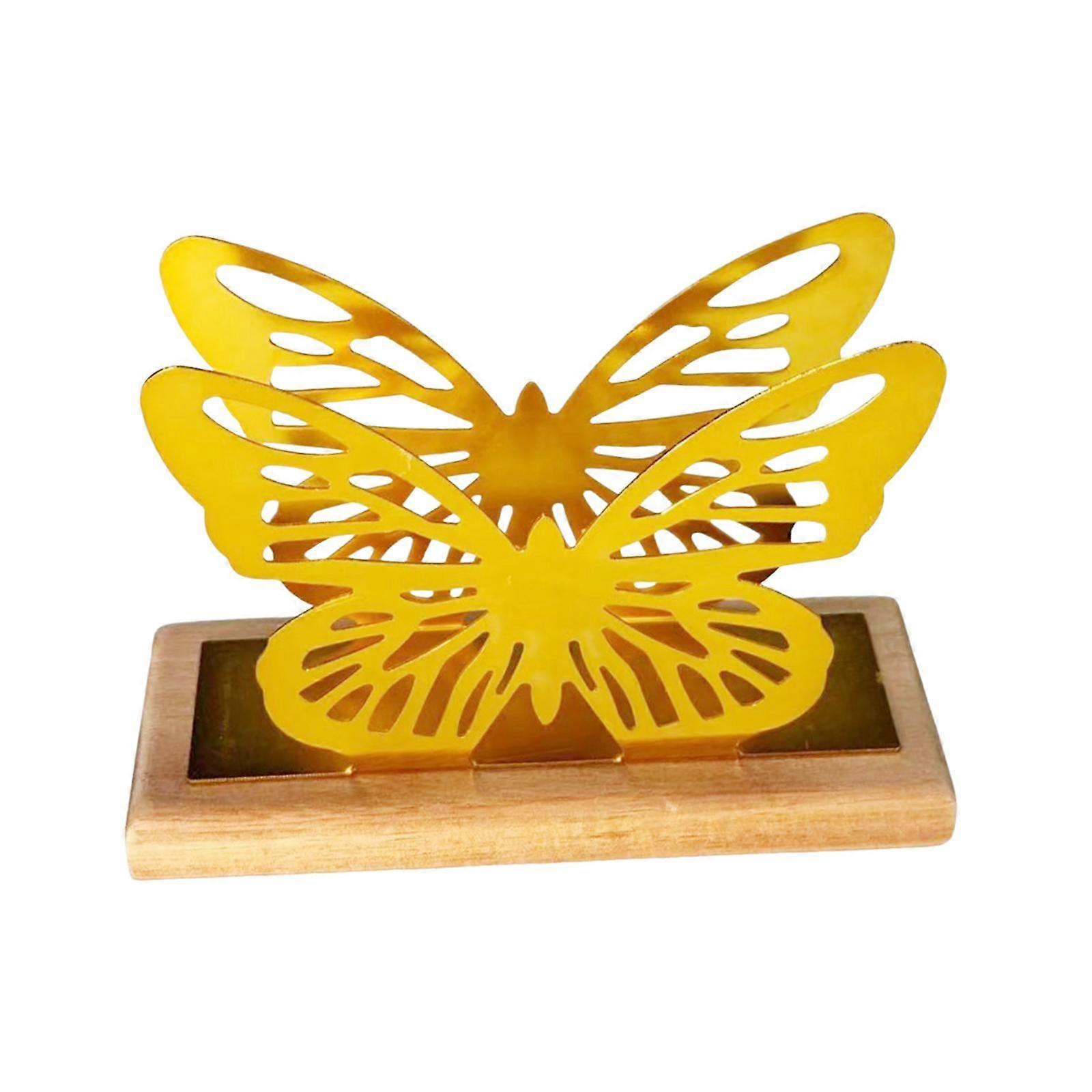 Porte-serviette papillon pour distributeur de mouchoirs de table Porte-mouchoirs Table à manger