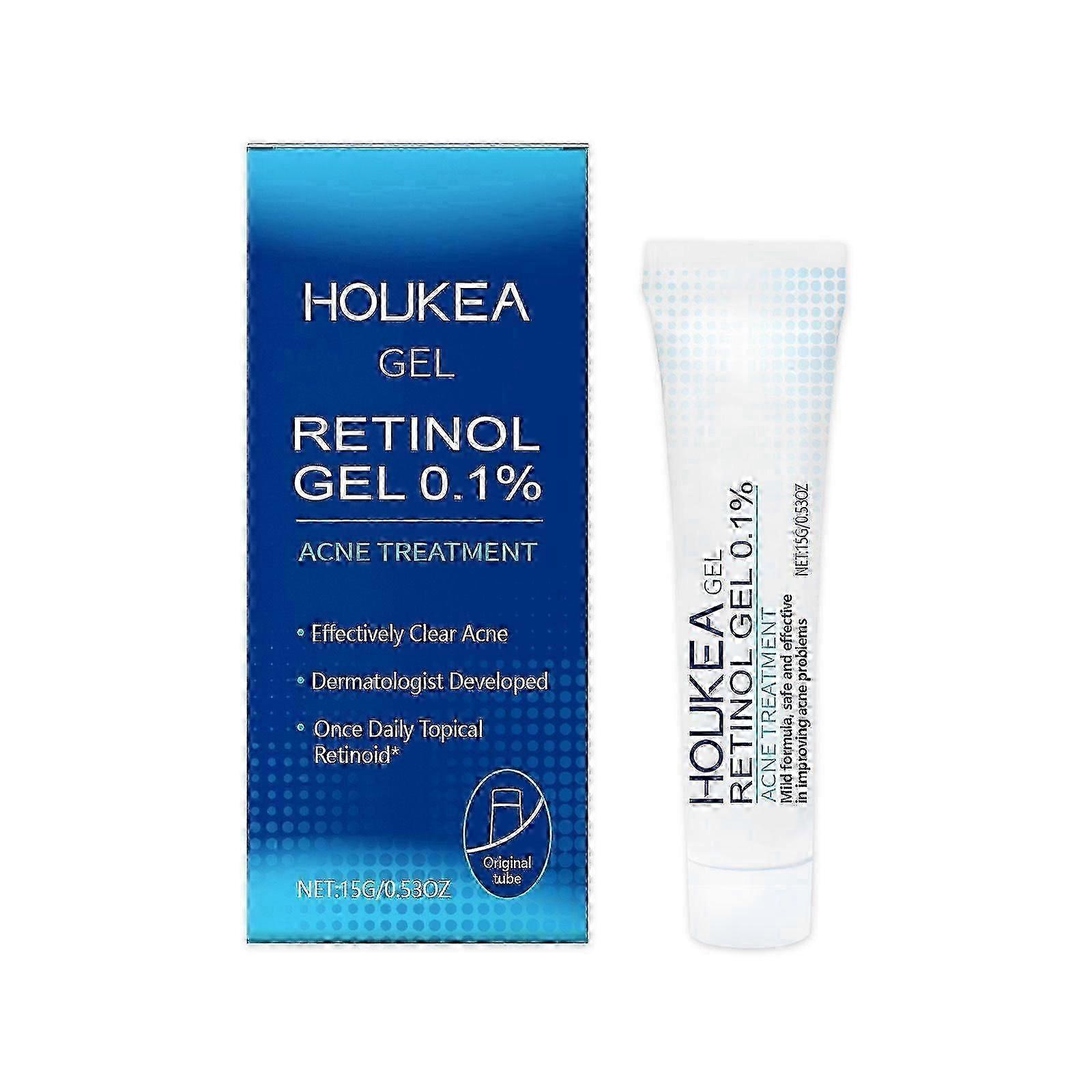 Houkeaレチノールジェルジェントルクレンジングフェイシャルアクネにきびケアスキンジェル