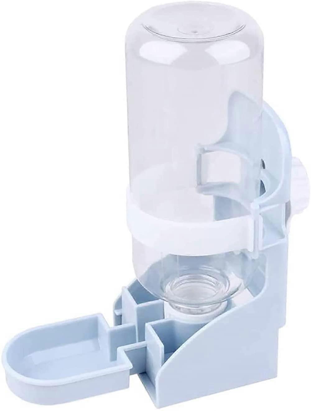 Automatic pet feeder and water dispenser for small animals, suitable for hamsters, guinea pigs, rabbits, and cats.