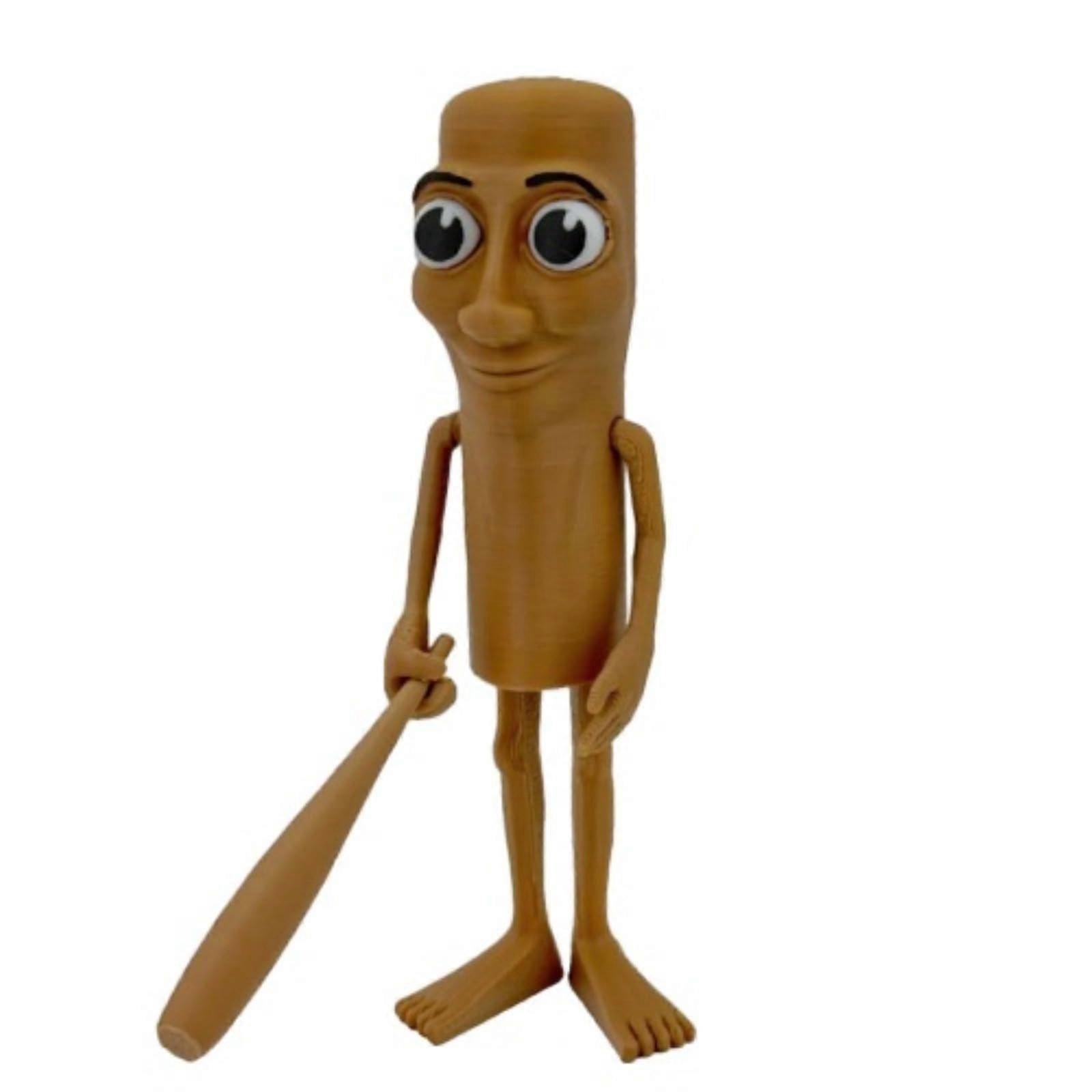 Große Tralalero Tralala Figur 3D Gedruckt, Tung Tung Tung Sahur Spielzeug, Sammlerfigur A Typ für Dekoration und Sammlung