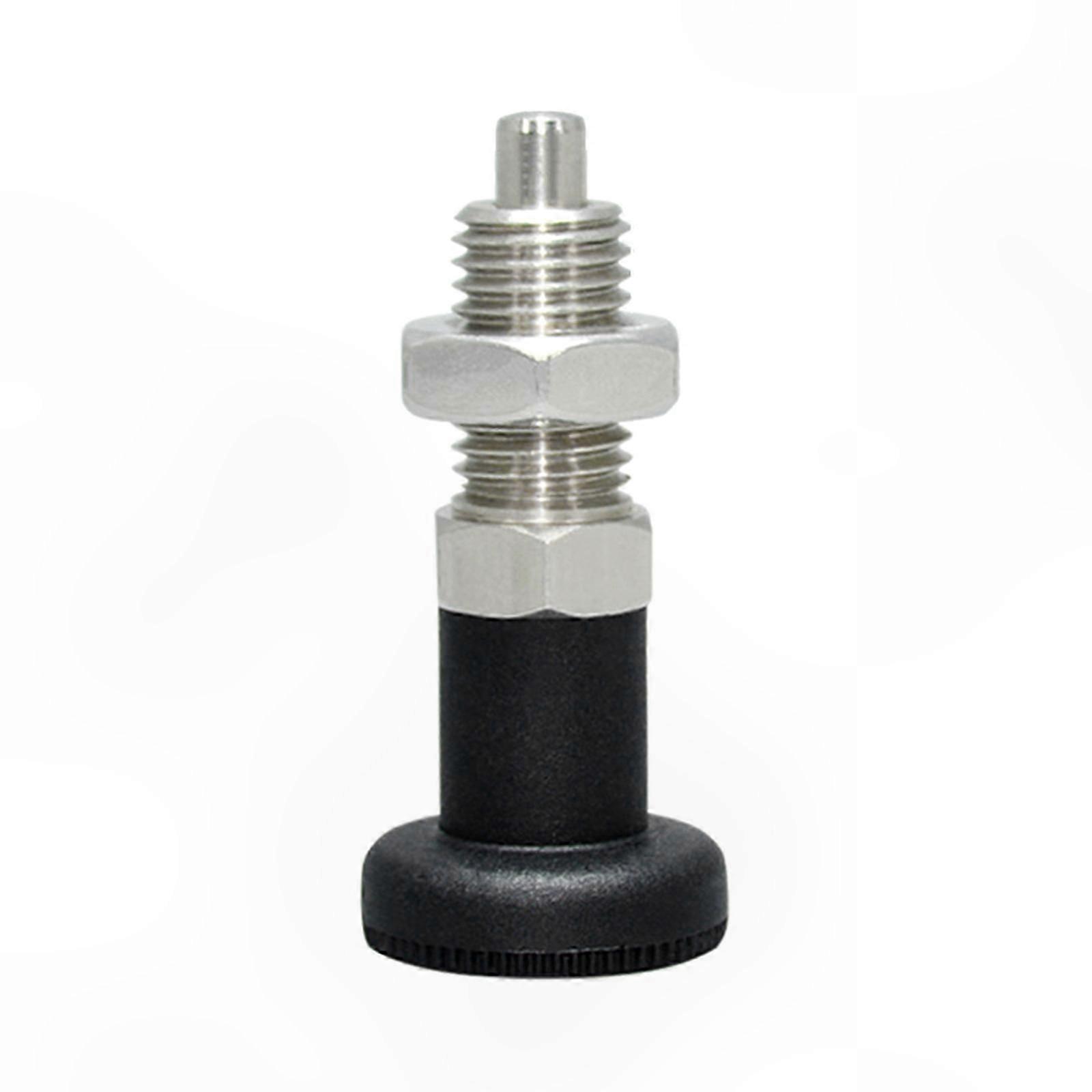 Stainless Steel Self-Locking Indexing Plunger with Ball Nose, High Durability, 4 Sizes Available