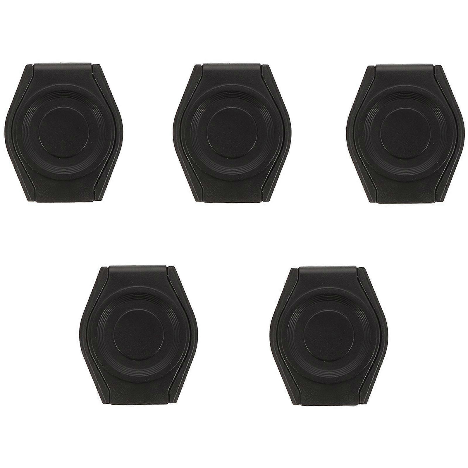 5Pcs Practical Webcam Protective Caps Camera Covers Privacy Security Covers (Black)