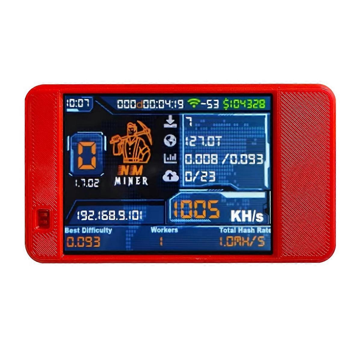 NMMiner NerdMiner Päivitys 992 /s Hashrate 2.8 tuuman näyttö C