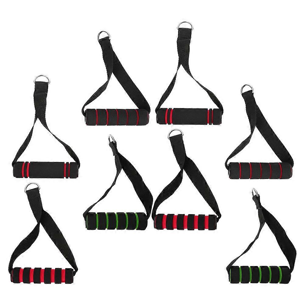 Resistance Handles Exercise Resistance Bands for Exercise Machine Made from Plastic Assorted Color 8Set