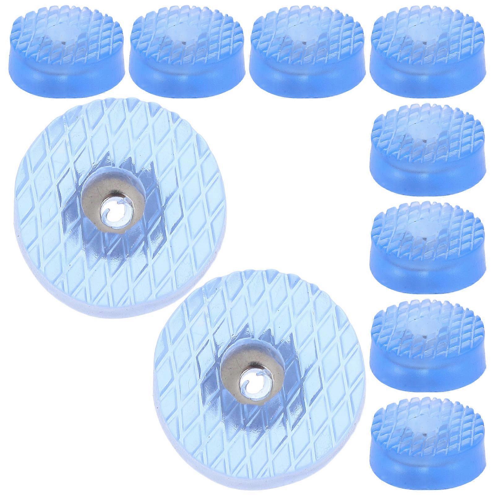 Clear Silicone Furniture Pads Self Adhesive Non Slip Floor Protectors for Chair and Table Legs, Durable Hardwood Floor Protection, 10pcs Set