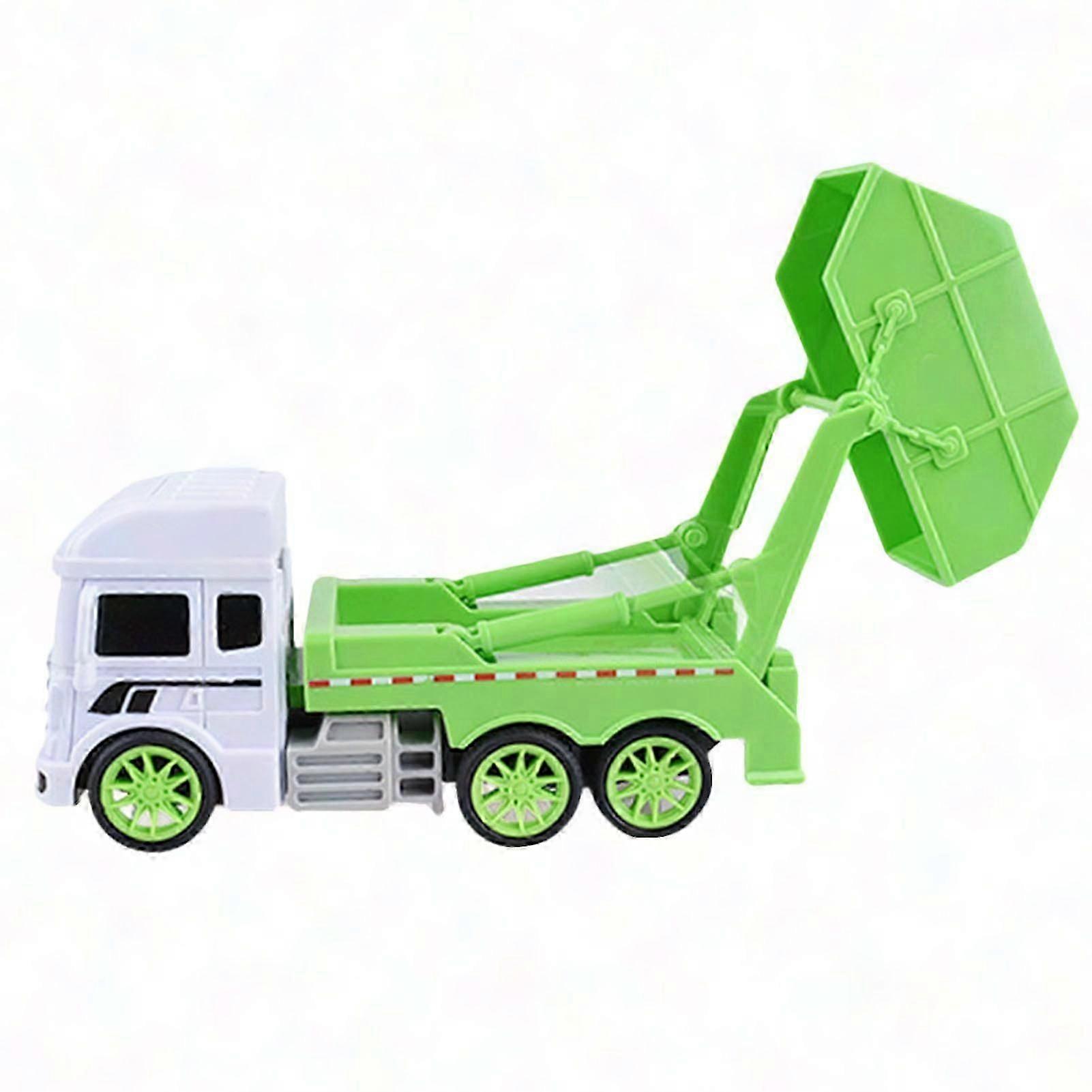 High Simulation Garbage Truck Toy, Educational Safe Sanitation Vehicle Model for Boys and Kids