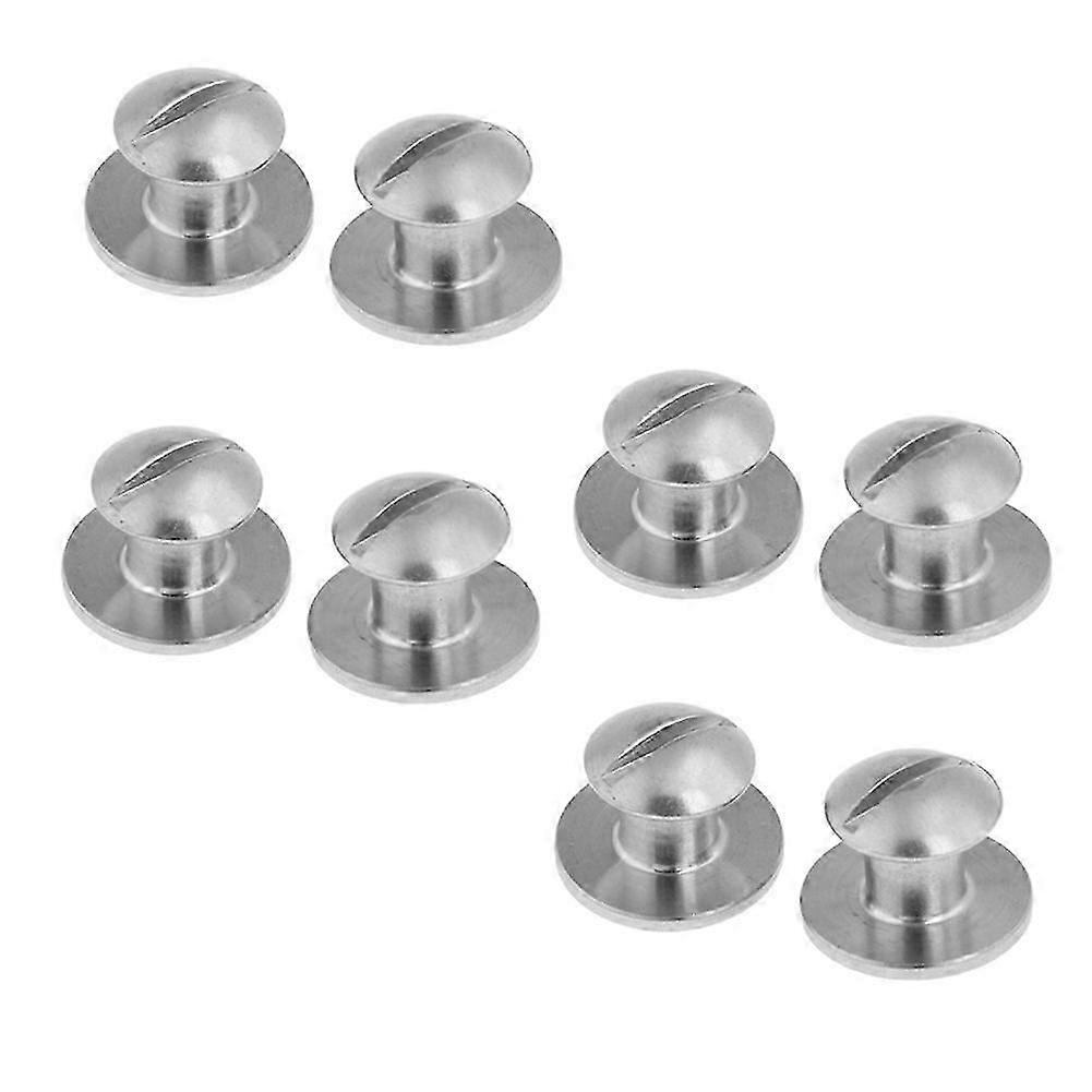 8 Pack Scuba Dive Book Screws for Back Plate, Underwater Accessories Assembly Attachment Hardware