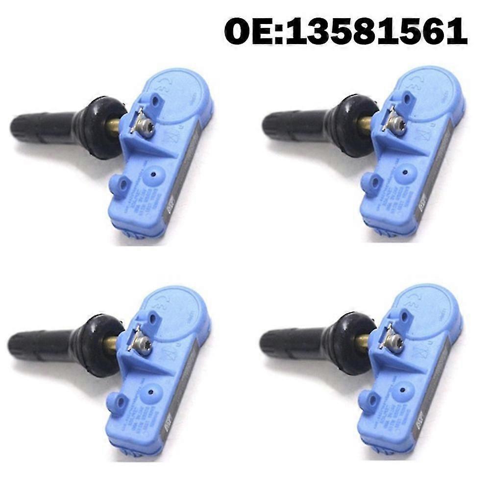 Vauxhall Corsa Mokka X TPMS Sensor 4-Pack Tire Pressure Monitoring System