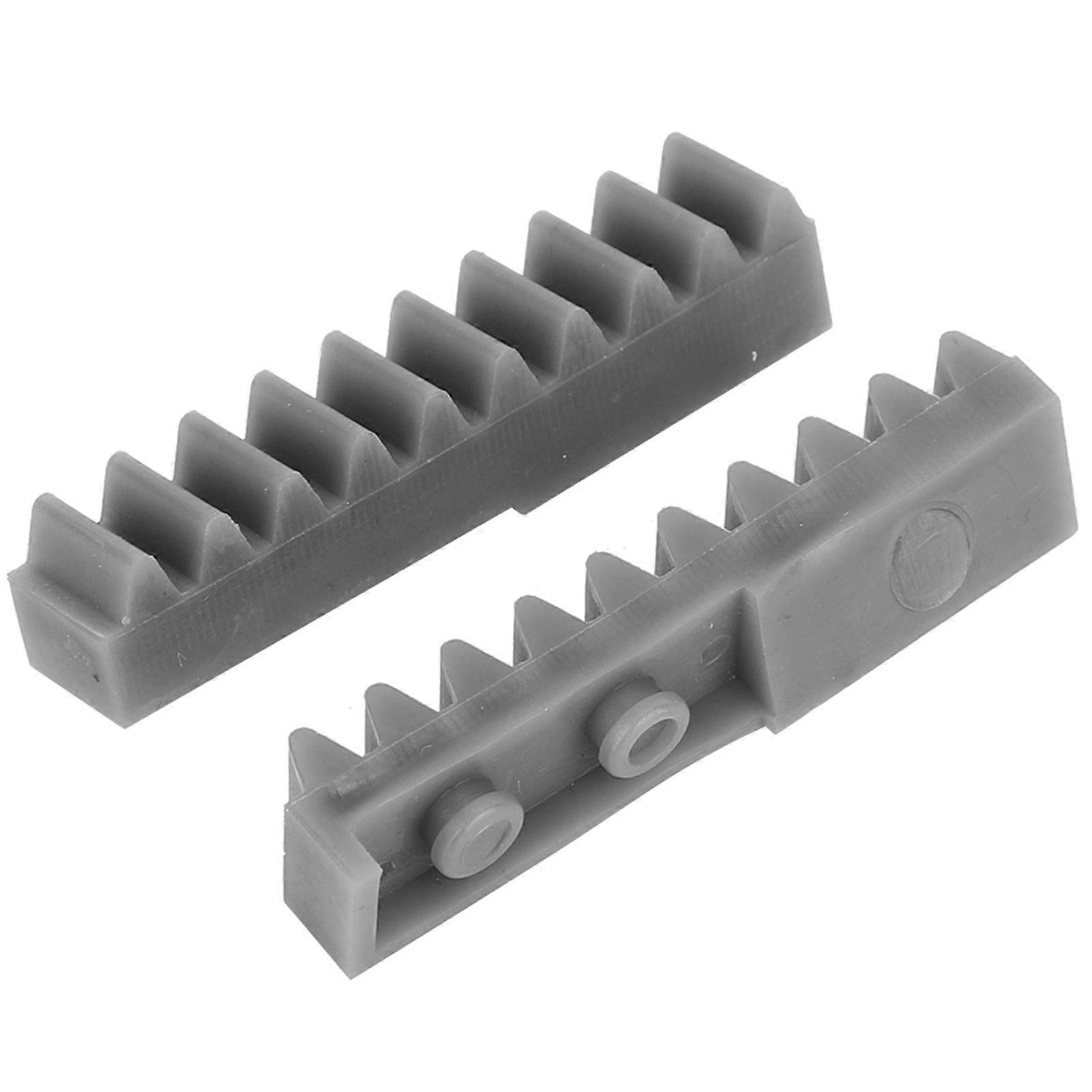 Paire de supports latéraux pour machine à tricoter, accessoires en plastique, supports latéraux gauche/droite, adaptés aux anche argentées