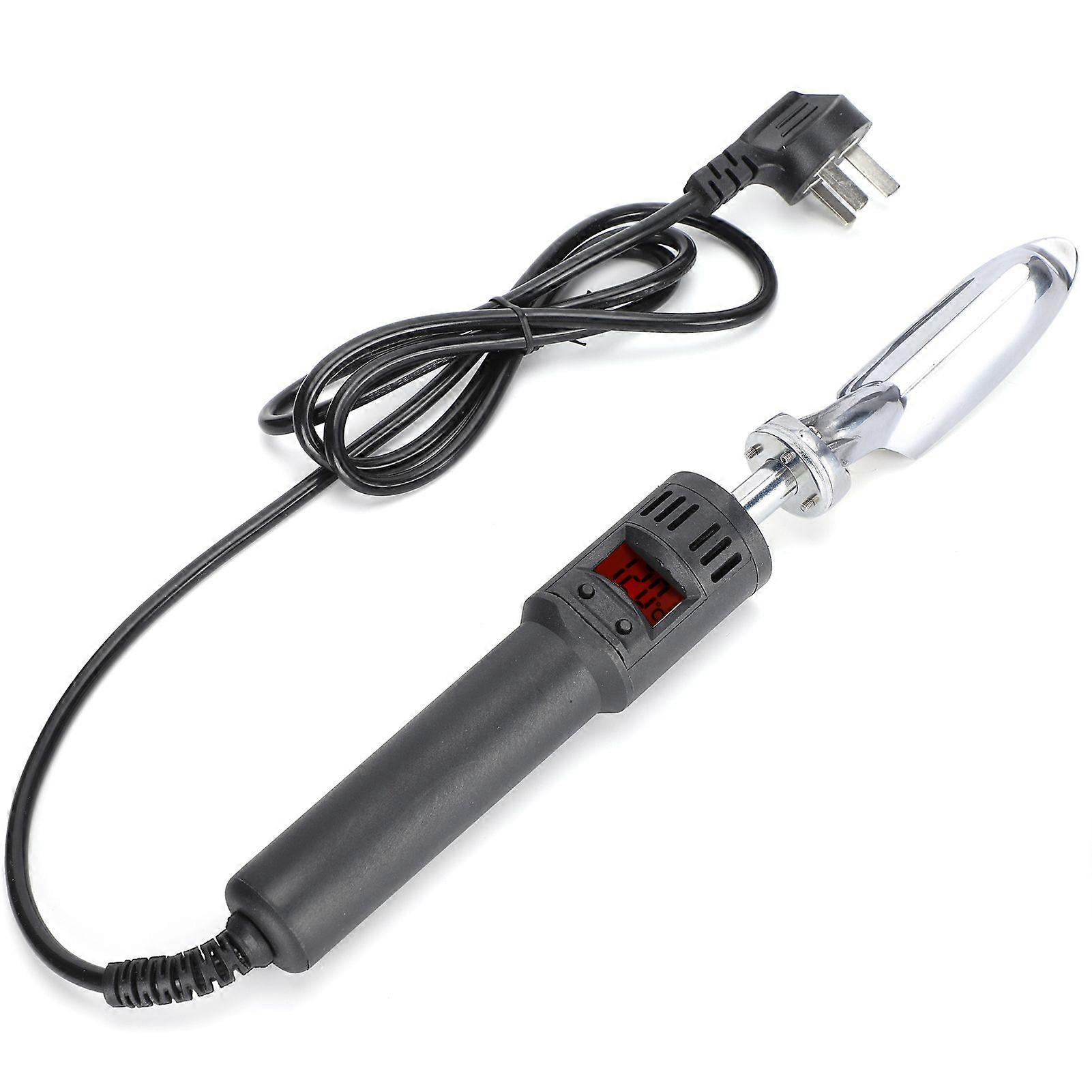 مكواة كهربائية صغيرة محمولة قابلة للتعديل بدرجة حرارة لإزالة التجاعيد من الأحذية والحرف الجلدية