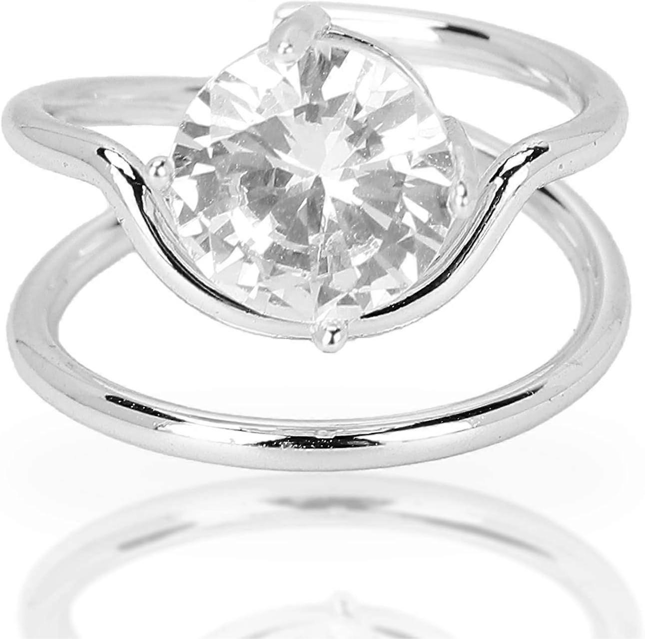 女性フィンガーネイルリングラインストーンフィンガーチップカバーオープニングマニキュアアートチャーム