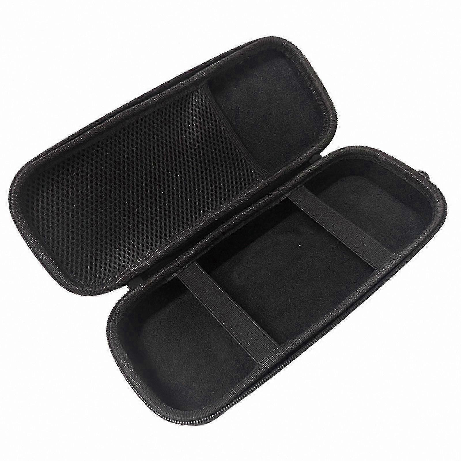 EVA Hard Case for Handheld Microphones, Shockproof Travel Case with Zipper Closure, Portable Design for KTV and Outdoor Use, 10.63x4.33x2.17 Inches