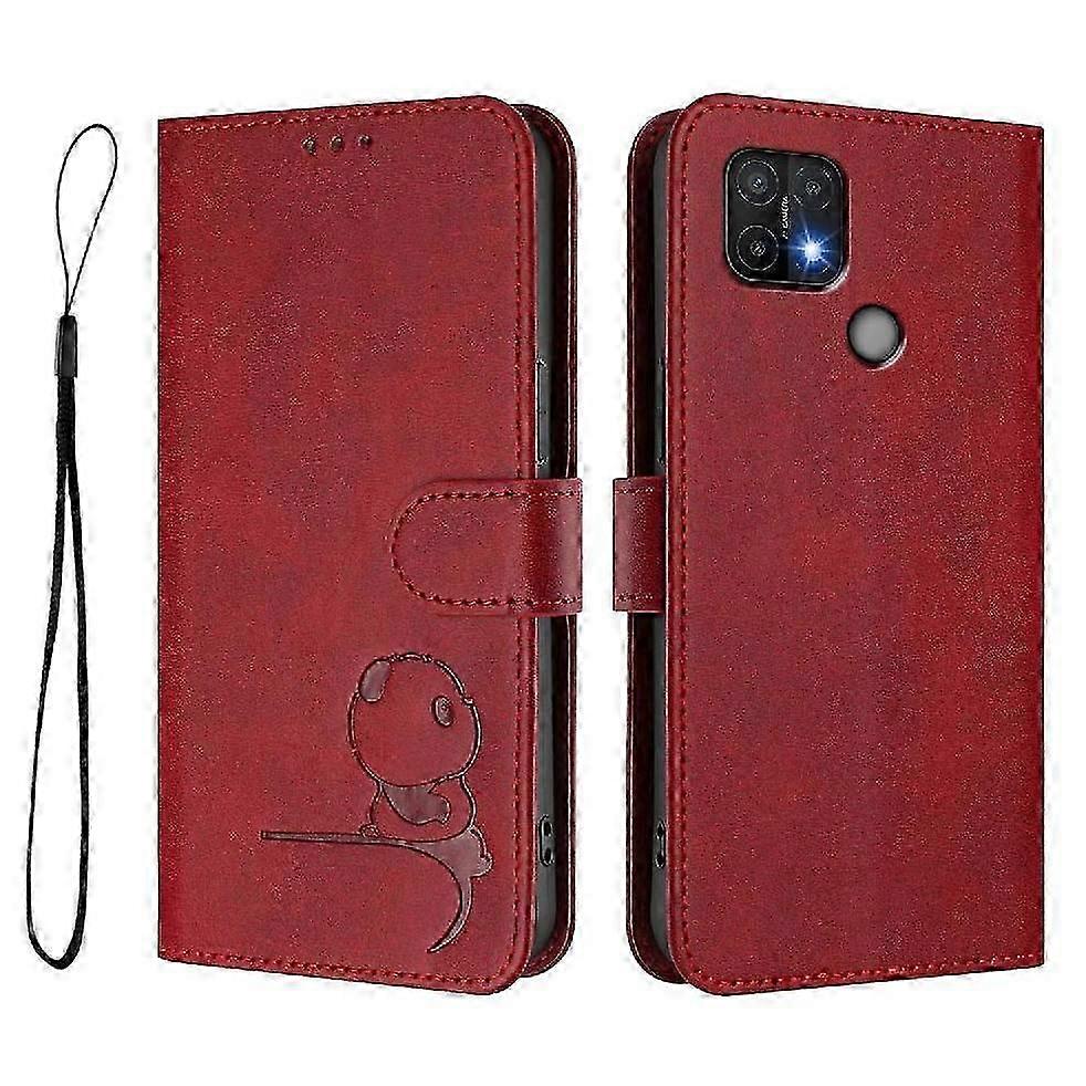 RFID Blocking PU Leather Flip Case with Card Slots, Kickstand & Mag...