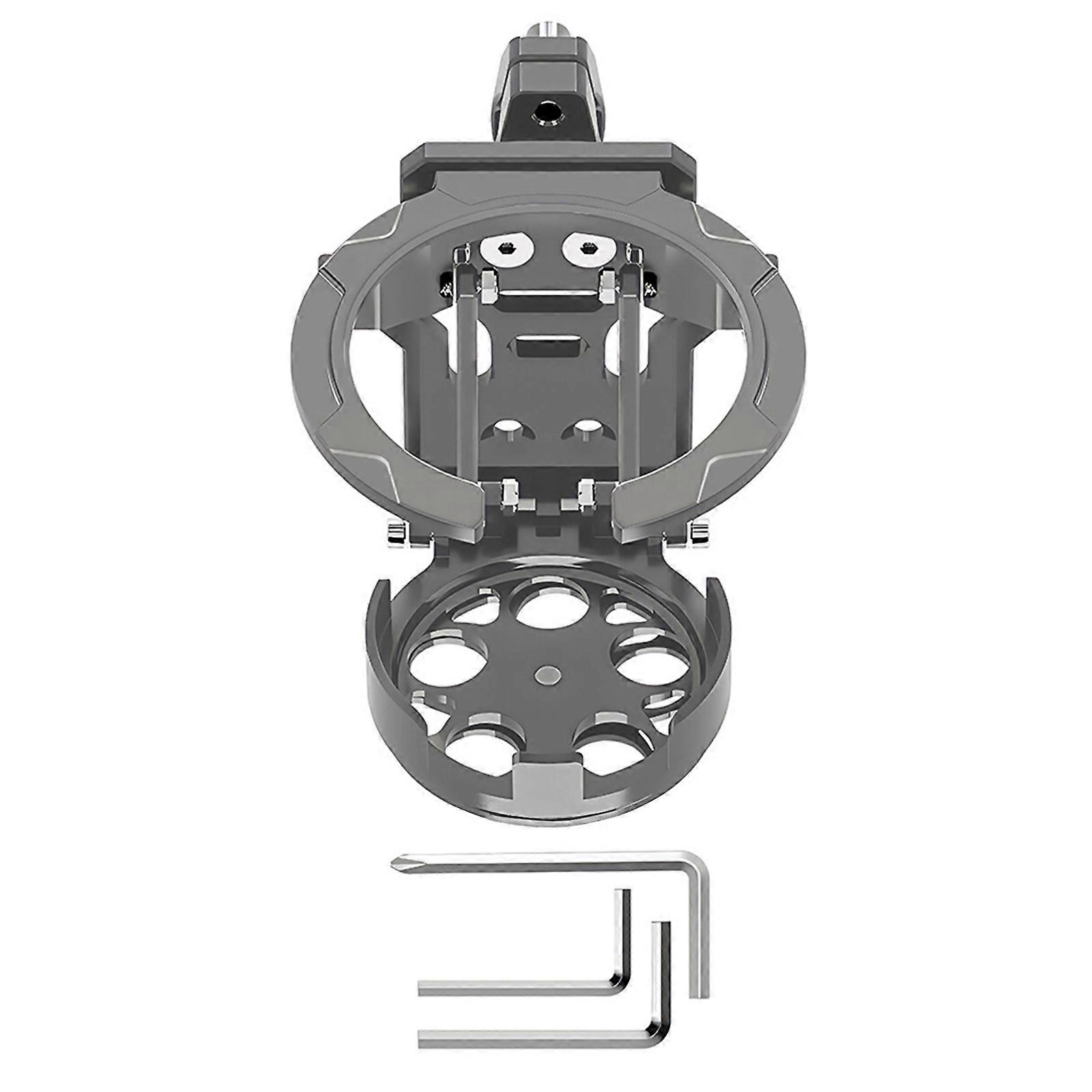 Multiple Point Support Cycling Bottle Holder Foldable Design Drink Mount Device for 18 to 30mm Tubes for Electric Bicycles Multicolor