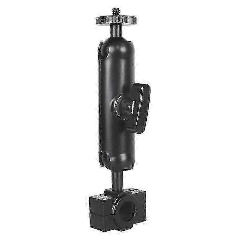 Motorcycle Bike Camera Holder Handlebar Rearview Mirror Mount Bracket 1/4 Metal Stand for Go-Pro Ins Edition 0710