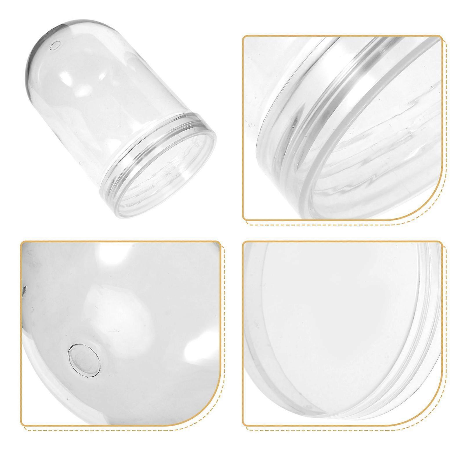 10 stk DIY Clear Plastic Water Globe Snow Globe Water Globe Making Prop Plastic DIY Snow Globe