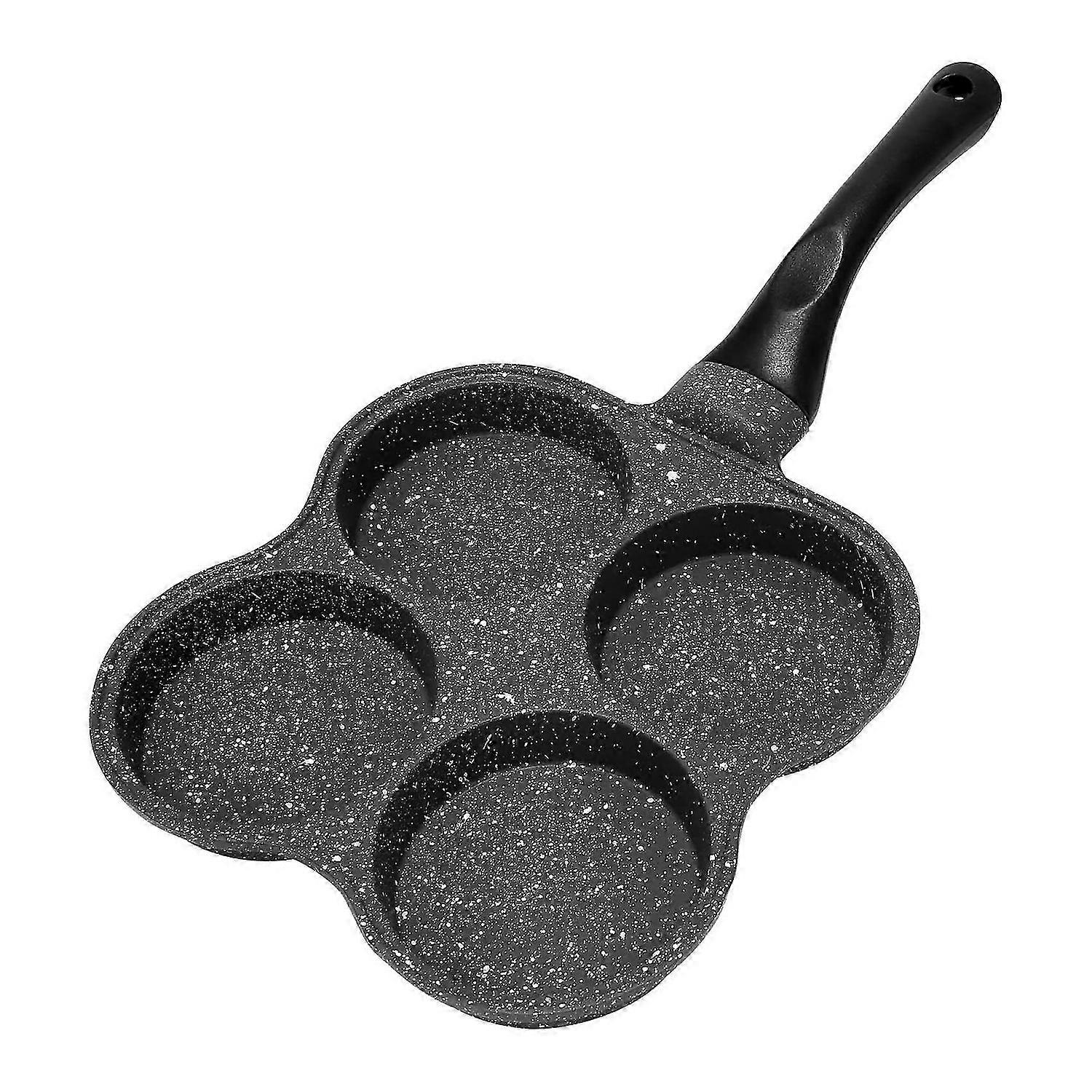 4 Hole Frying Pot Thickened Omelet Pan Non-Stick Egg Breakfast Maker