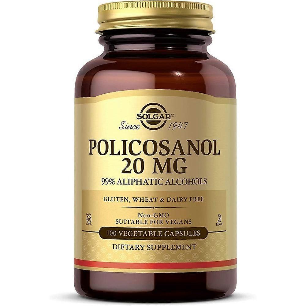 Dietary supplements Solgar Policosanol 20 Mg (100 capsules) 8318