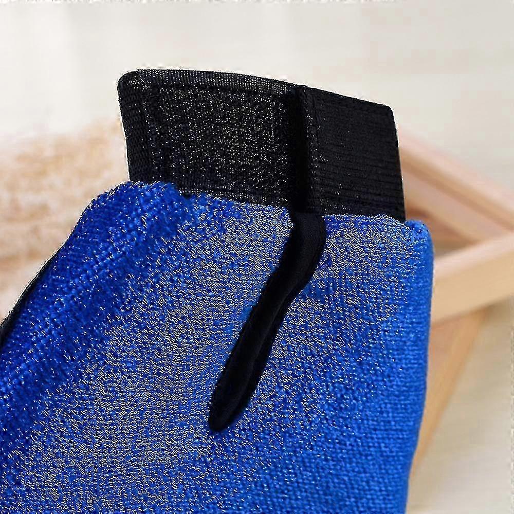 2025 Dog And Cat Pet Grooming Gloves | Double-sided Design Pet Brush With Smooth Sides To Remove Fur From Clothing And Furniture | Soft Glove Contour