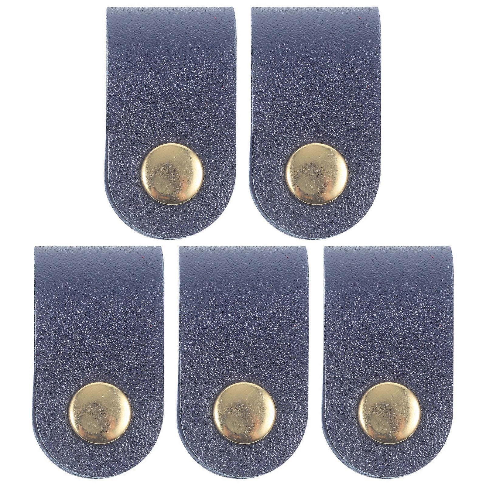 Cable Organizer Strap for Cable Management 10Pcs Dark Blue Cord Fixer