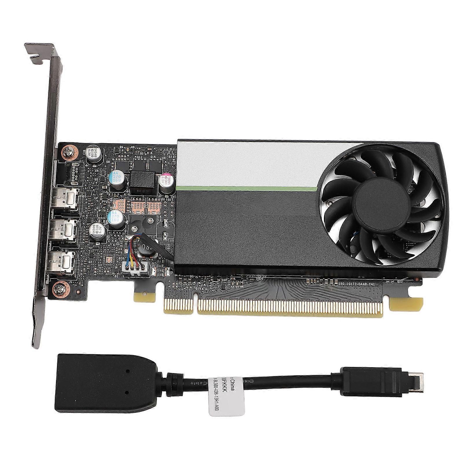 Quadro T400 4GB GDDR6 Graphics Card for 3D Modeling and High-Resolution Rendering