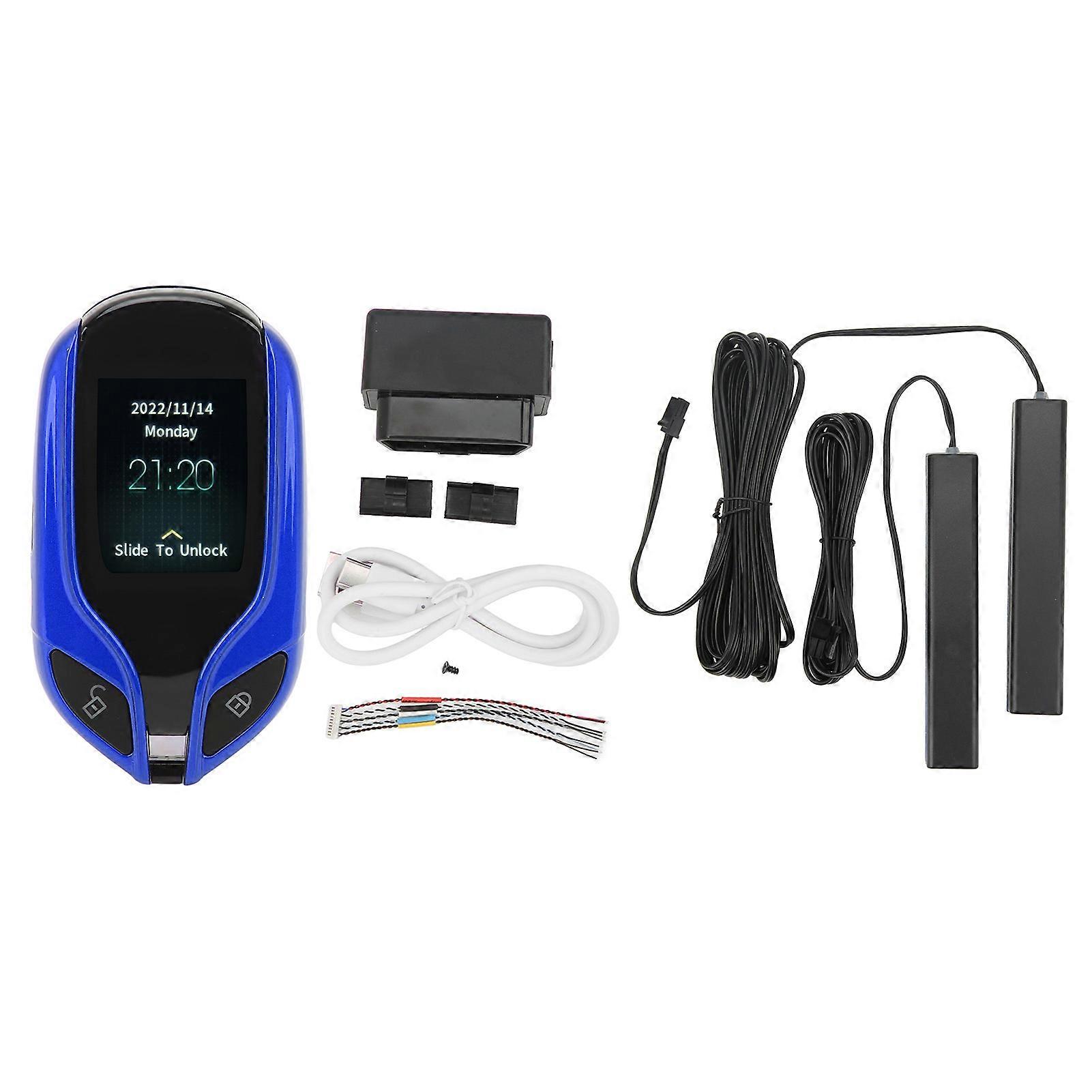 One button start system for all models with PKE keyless entry & LCD