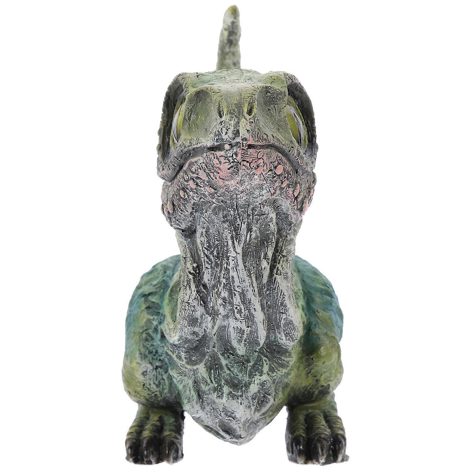 Dinosaur Model Realistic Dinosaur Ornament for Kids Room Desk Shelf Multi Resin Display 1Pack