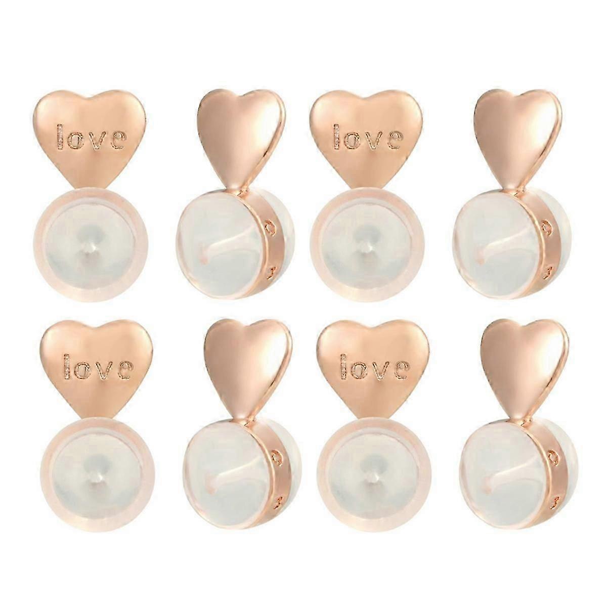 8PCS Earring Backs for -Ears