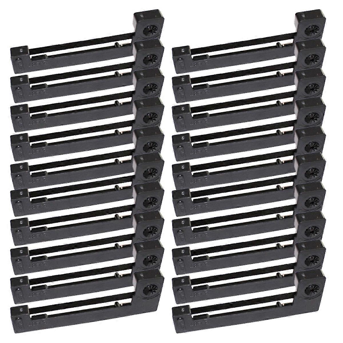 20pcs Black Taxi Ribbon Tape -05 ERC05 Fit for M150 M-150II M1500II M150II EC7000 150II M-150 II