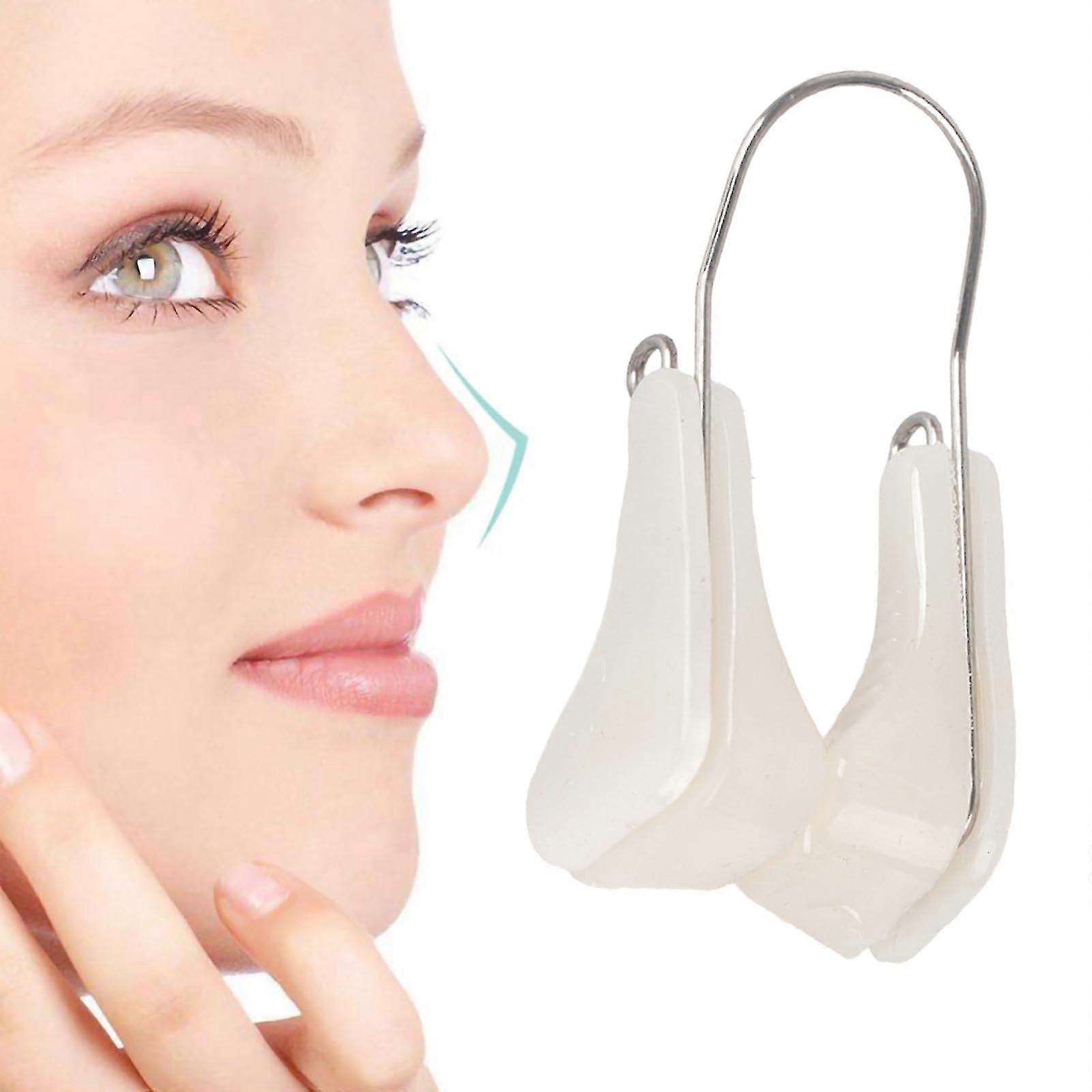 2 Pcs Nose Up Shaping Lifting Clip Bridge Beauty Enhancer Reshaper Nose Straightening Clip Nose Enhancer