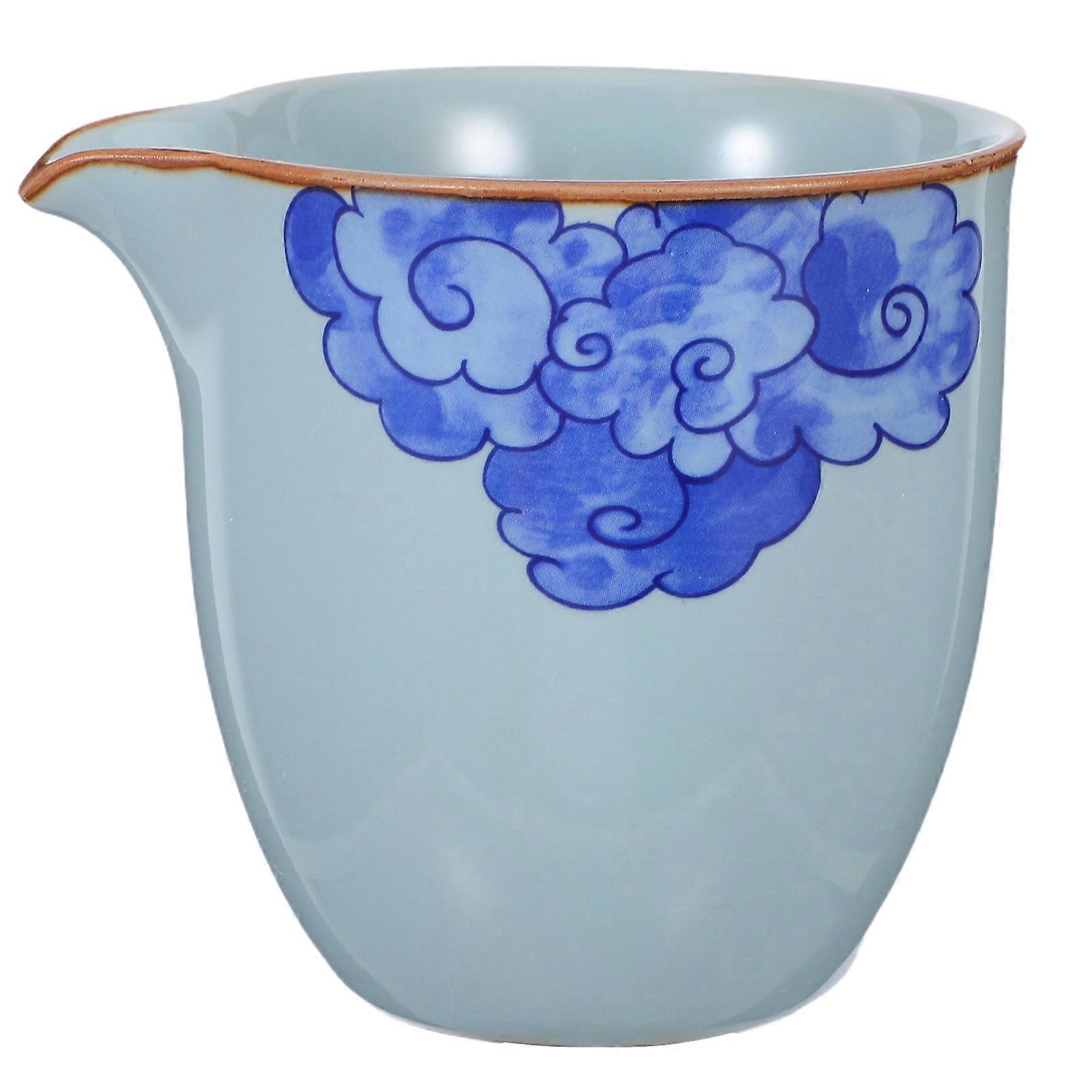 Chinese Ceramic Tea Cup for Fairness Serving with 3Pcs Porcelain Set for Home