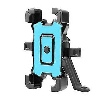 Bicycle Riding Shockproof Bracket Blue For Rearview Mirror