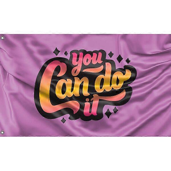 You Can Do It Pastellflagge FG1413