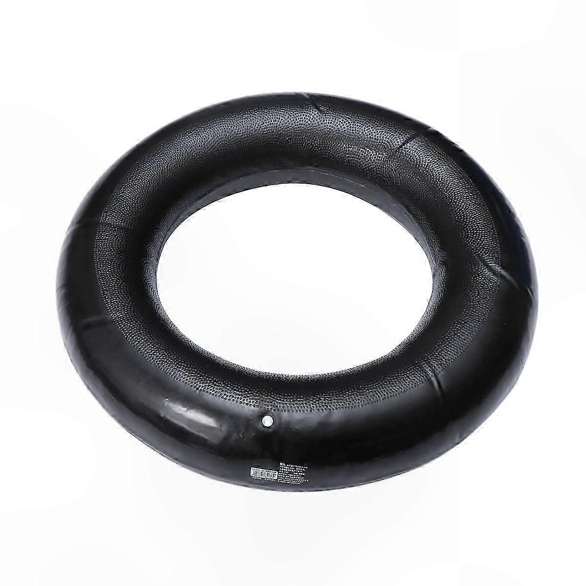 Inflatable Pool Float Ring for Adults, 80cm Safety Swim Aid, Black, Single Pack
