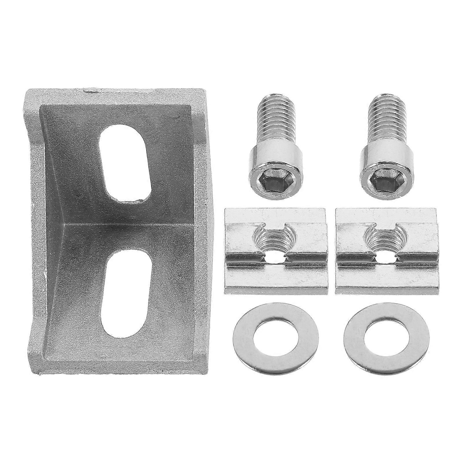 1 Set Aluminum Profile Bracket 4040 Corner Bracket Extrusion Fastener Connectors