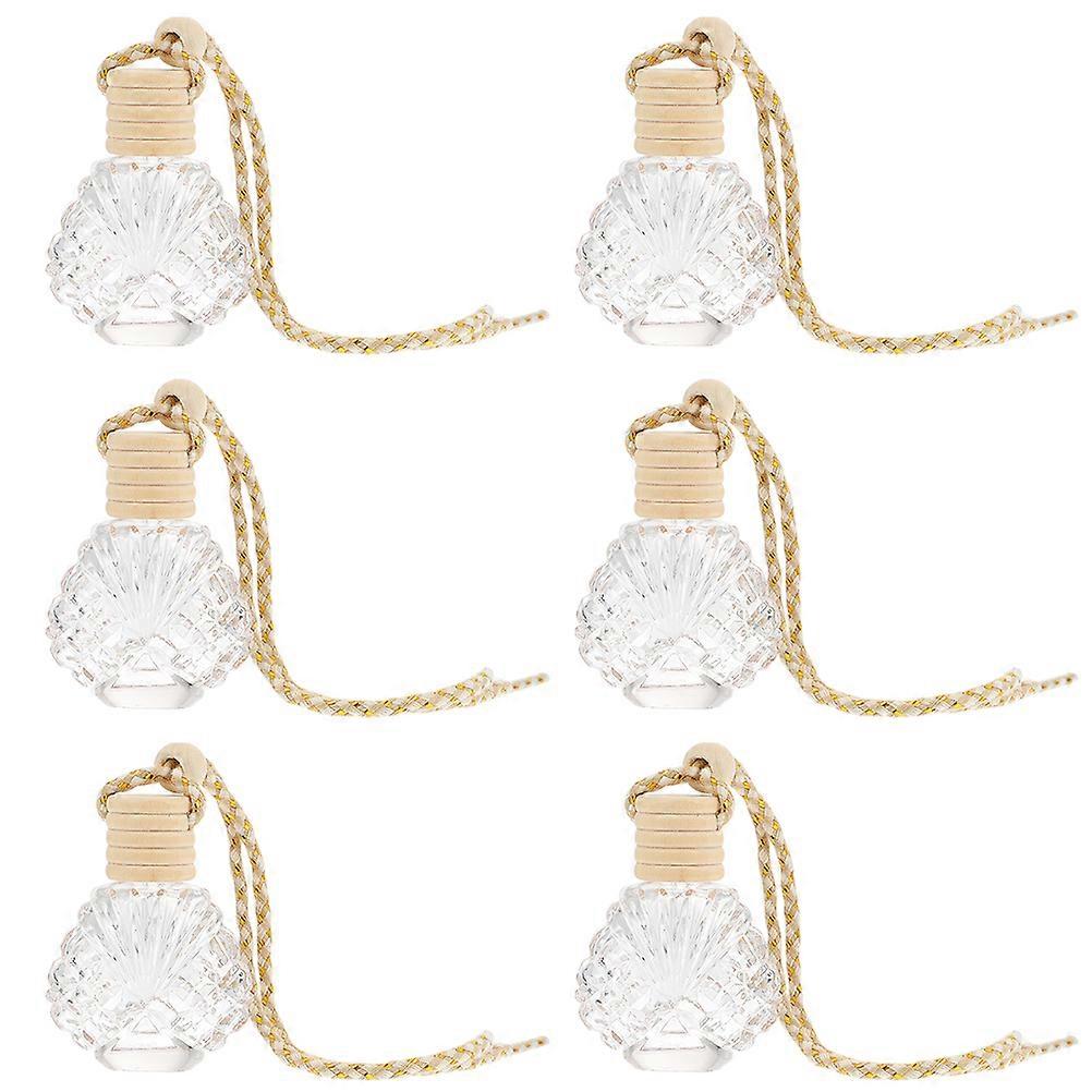 Essential Oil Diffuser Perfume Bottle Hanging Decor 6Pcs