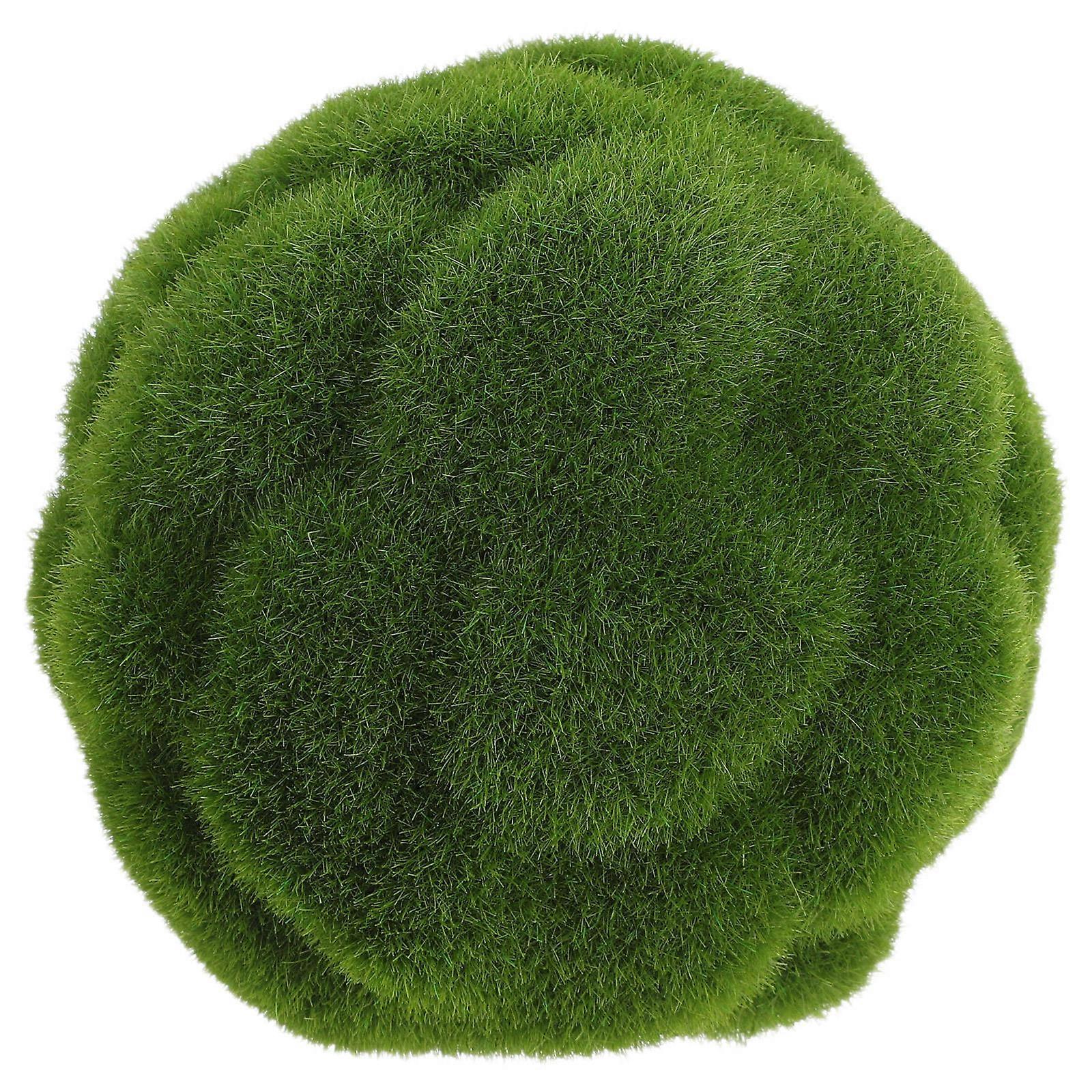 Artificial Topiary Moss Spheres for Decoration 3Pcs Green Faux balls
