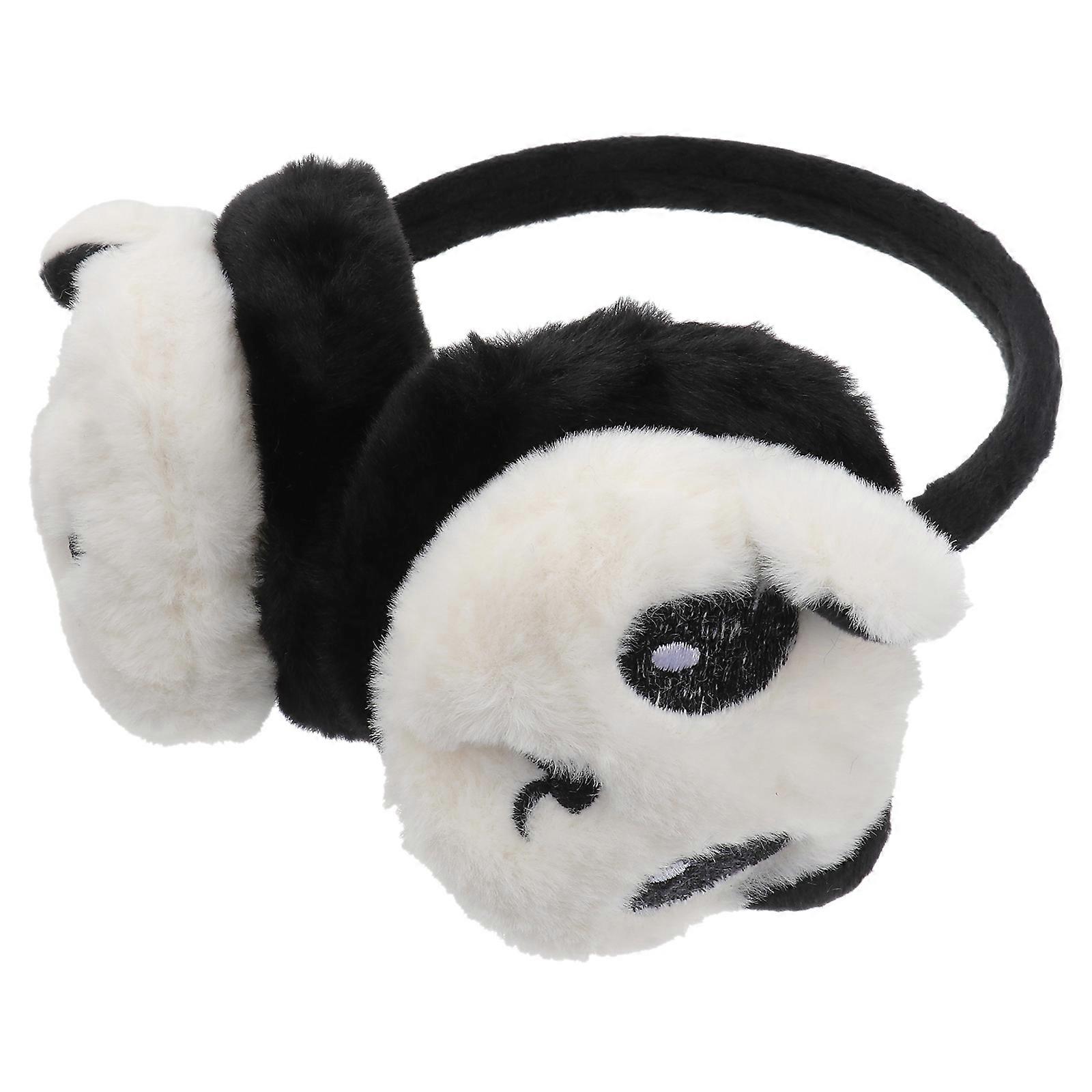 Cartoon Shaped Plush Ear Warmers for Winter Use 3Pcs Lovely Earmuffs