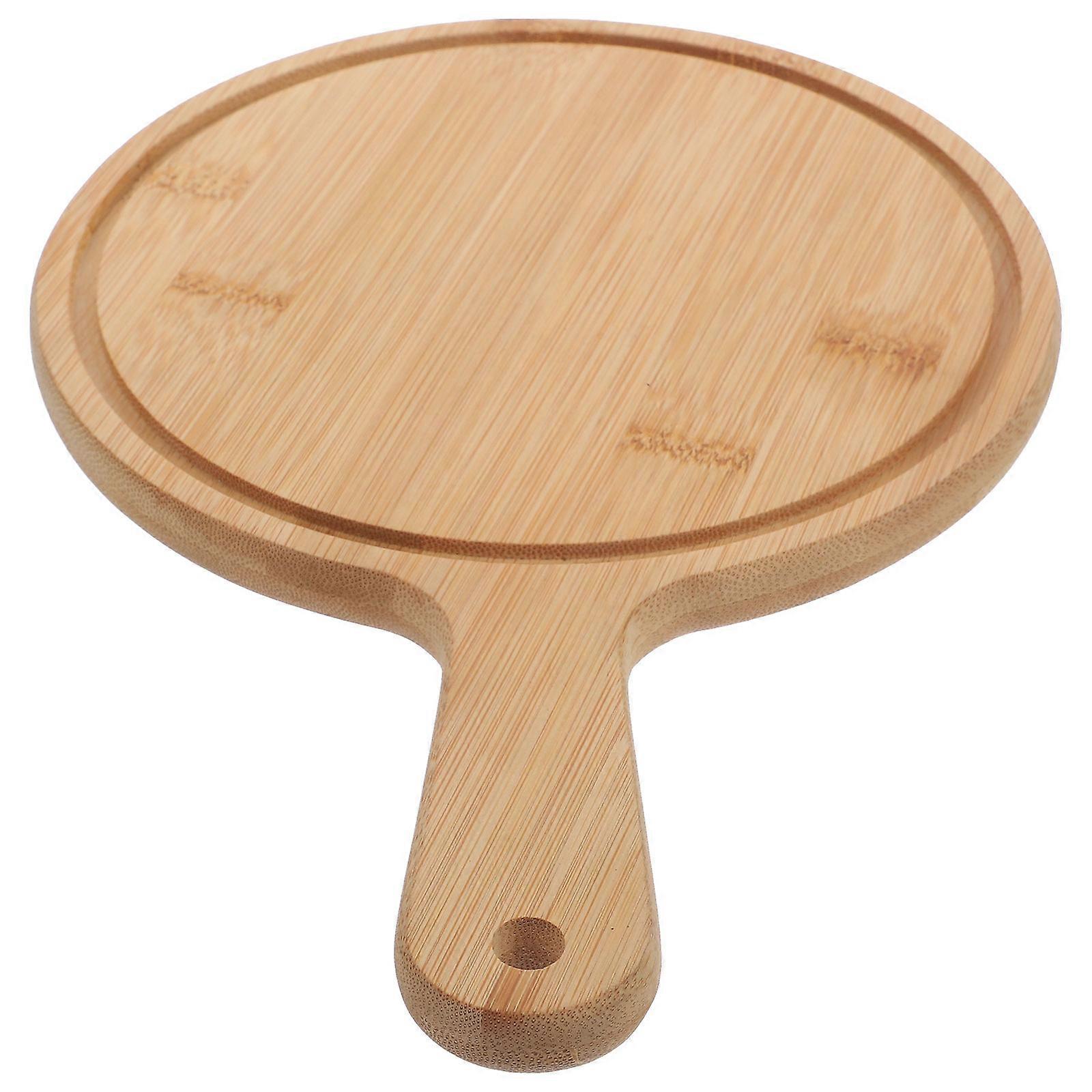 Pizza Cutting Board Round Food Serving Tray for Kitchen Use 3Pcs Set