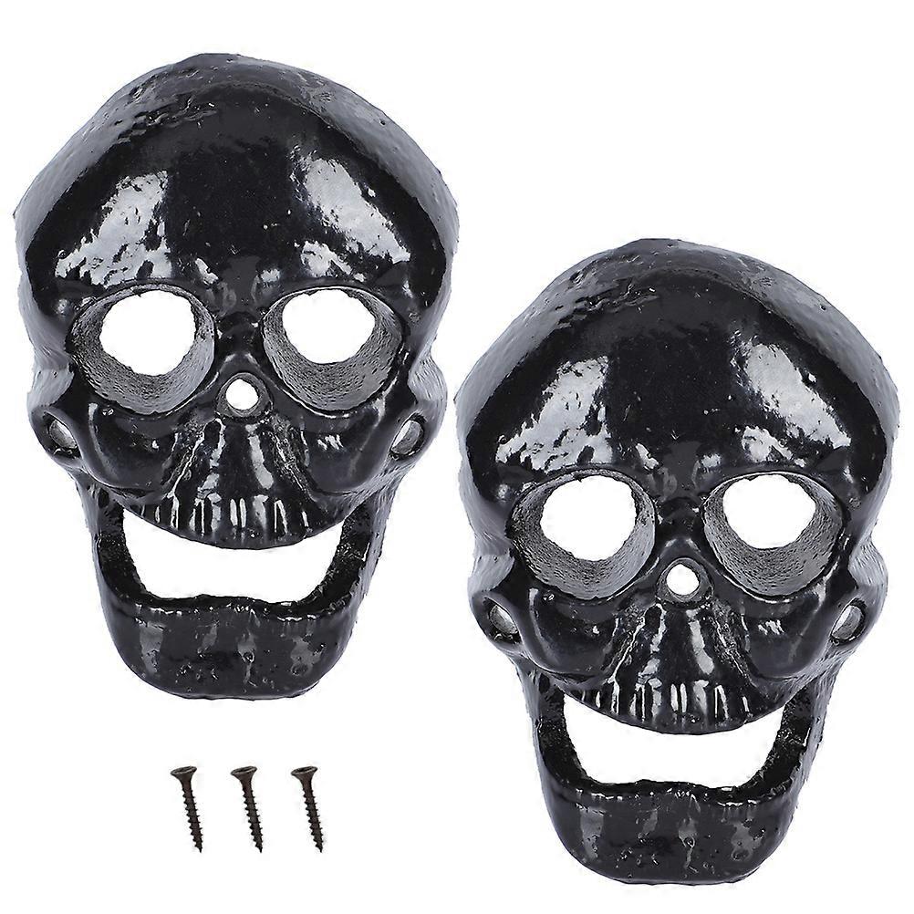 Halloween Skull Bottle Opener 2Pcs Wall Mounted Openers for Party Use