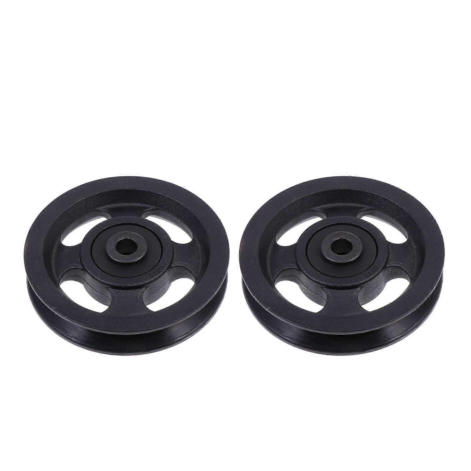 Iron Core Bearing Pulley Fitness Tool for Exercising Use 4Pcs