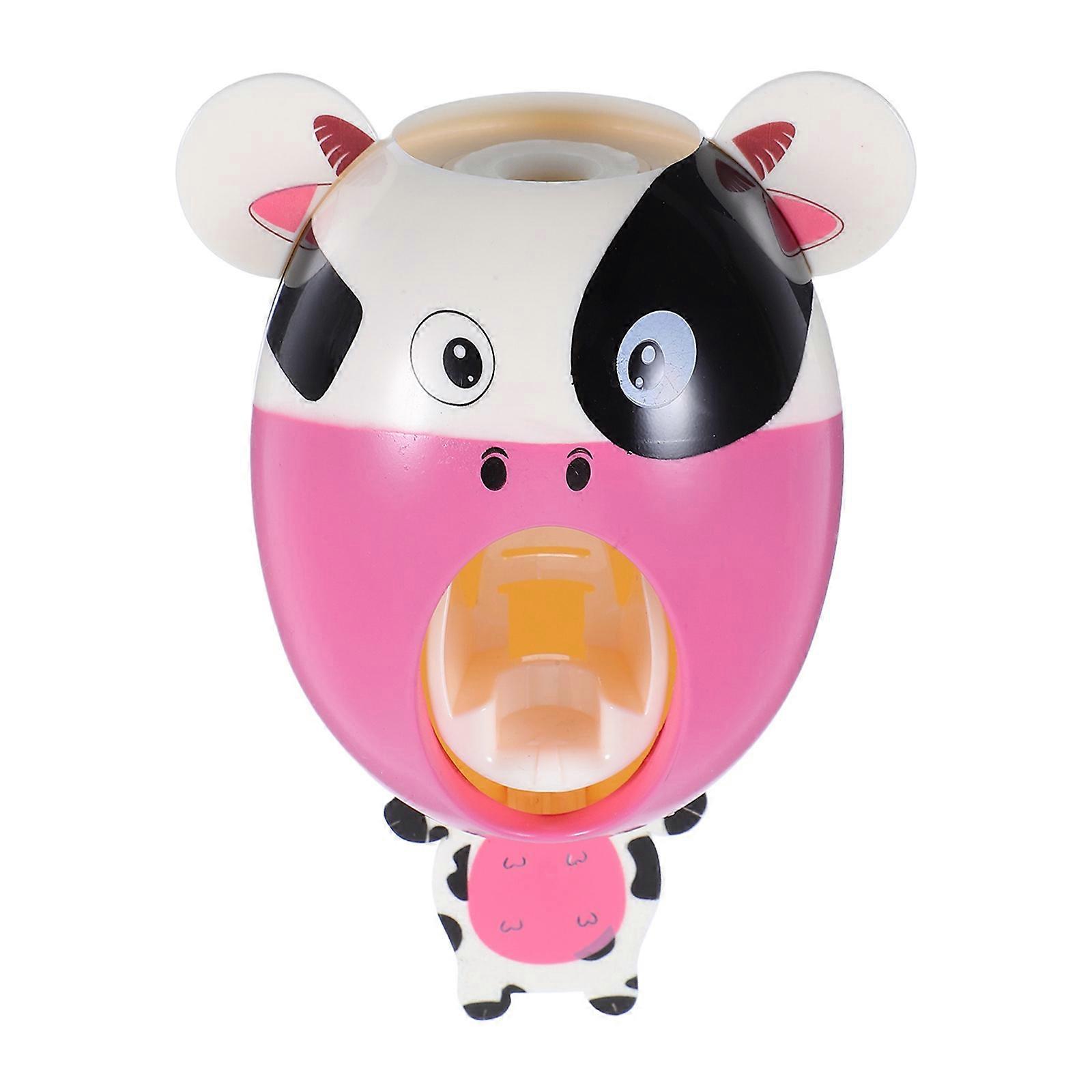 Cartoon Toothpaste Dispenser Automatic Squeezer for Kids Calf Style