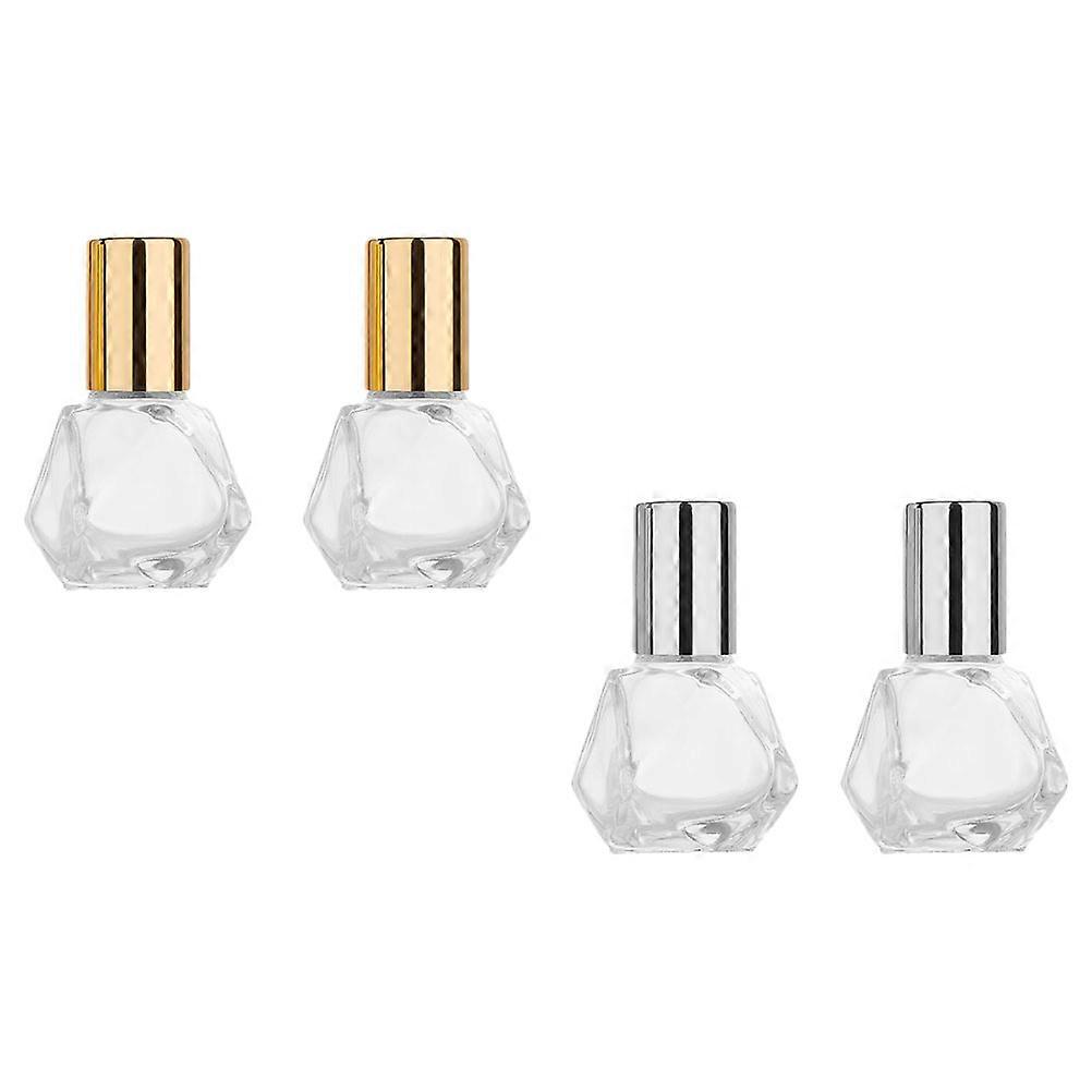 Roller Bottle Glass Essential Oil Bottle for Perfume 16Pcs Multi-Function Clear Bottles