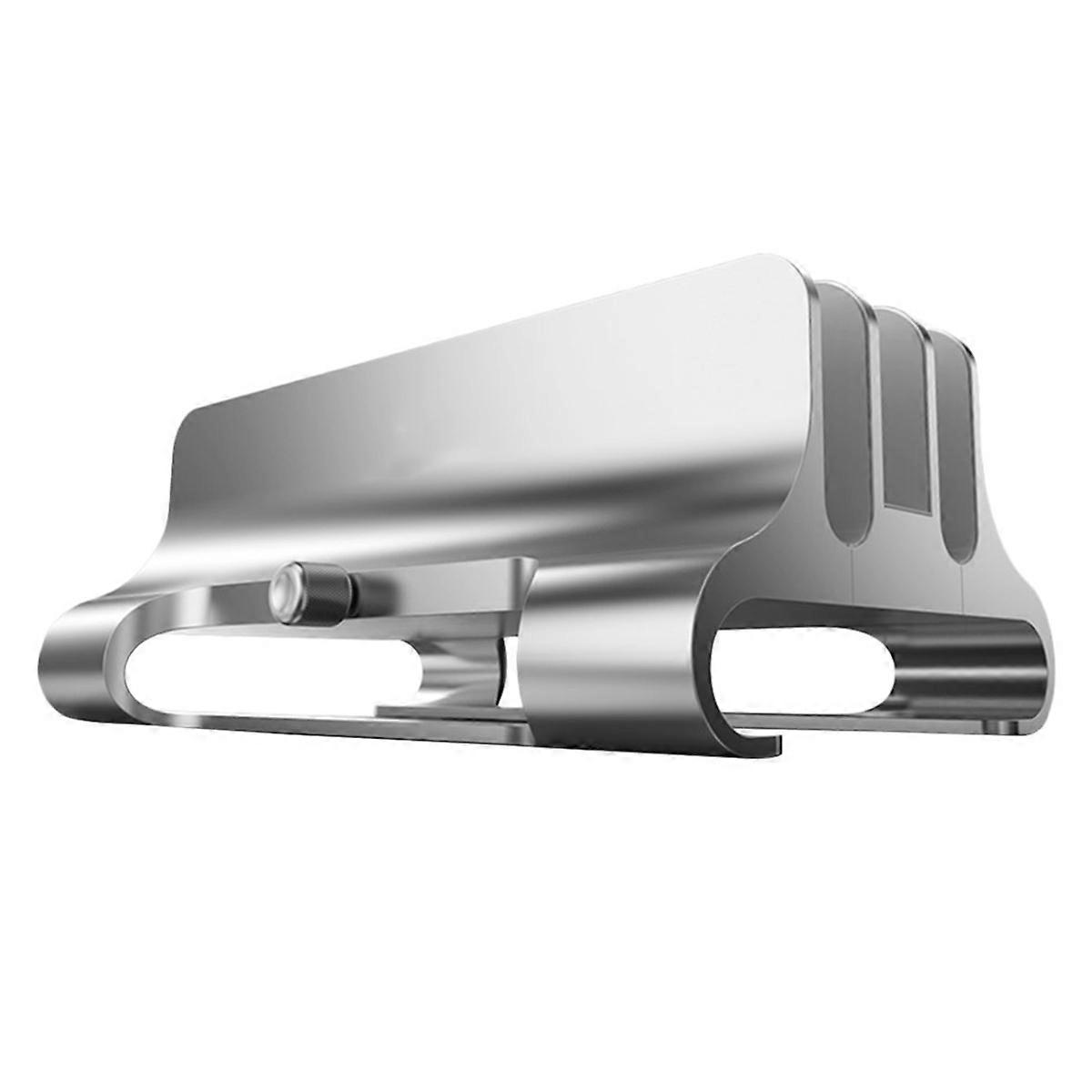 Aluminum Alloy Tablet Vertical Stand for Notebook Mount 2Pcs Metal Frame