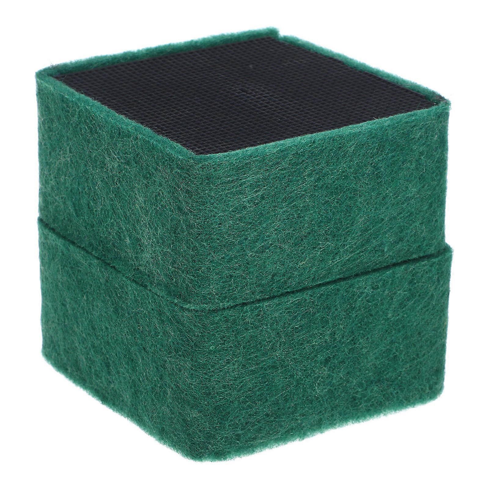 Reusable Filter Cubes 8 Pcs Activated Carbon Fish Tank Filtration Solution For Aquatic Pet Care Green