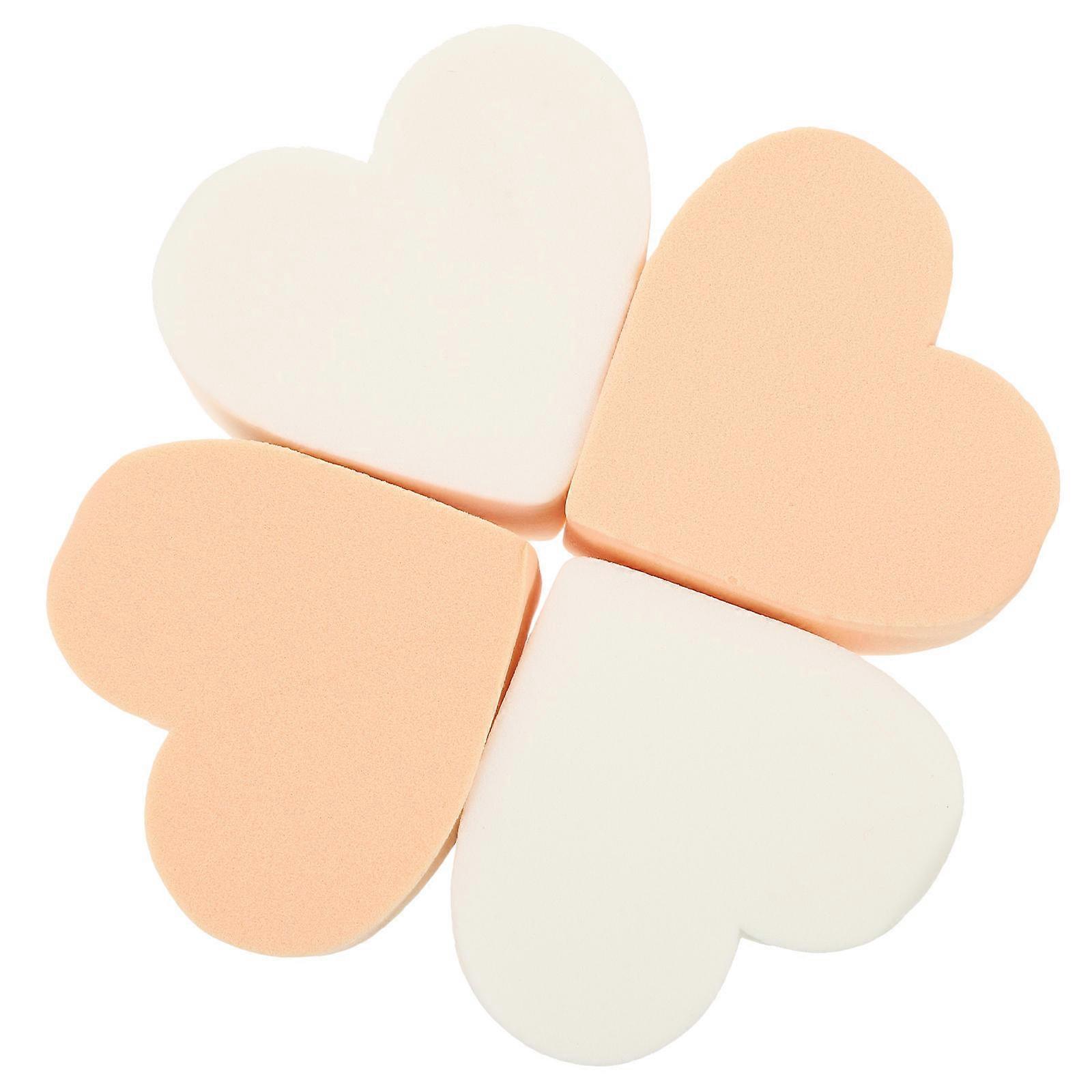 Foundation Blending Makeup Sponges Set 8 Pcs For Women Portable Use Assorted Color