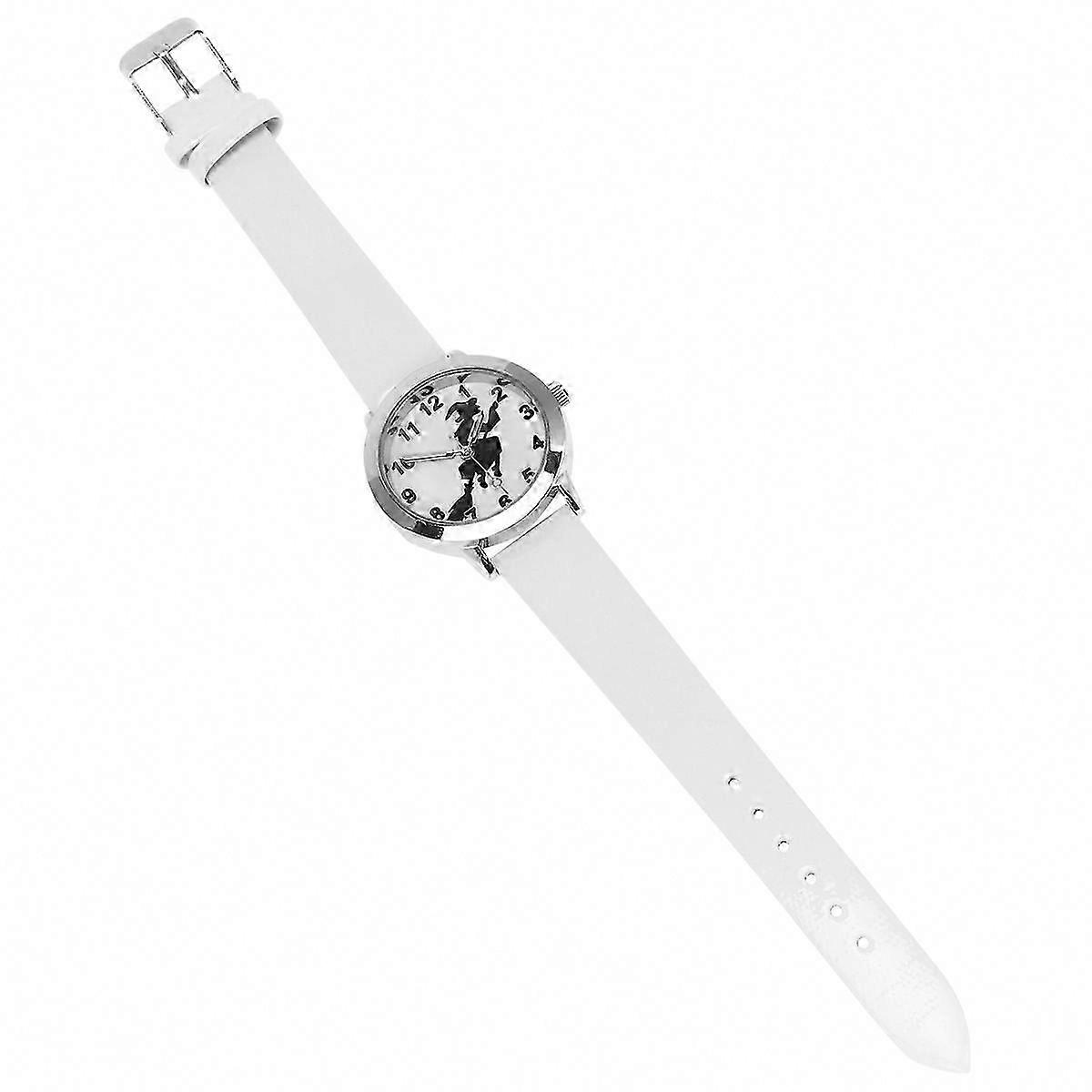 Halloween Witch Themed Analog Watch for Kids, Unique Design, Durable Material, 21.5x3.5cm, Quartz Movement, 1 Piece