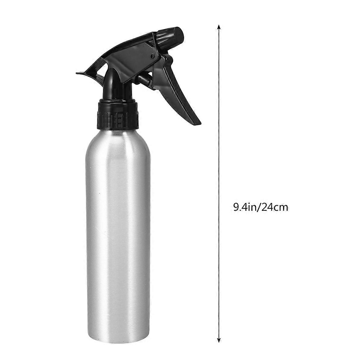 Aluminium Empty Bottle For Supplies 23.5 X 9 X 5 Cm Silver Prevent Leakage 1Set