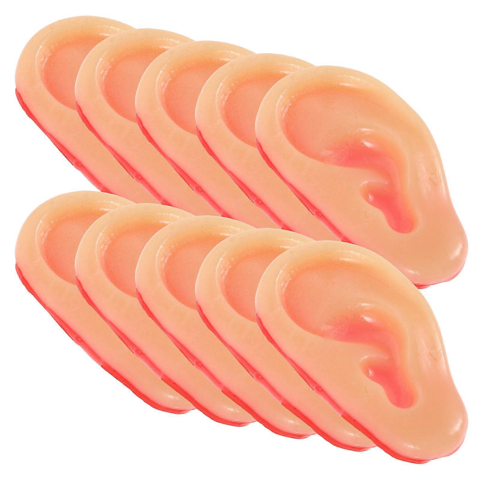 סימולציית אוזן מתיחה דגם אוזן לקישוט 20 יחידות אביזרי מסיבת ליל כל הקדושים