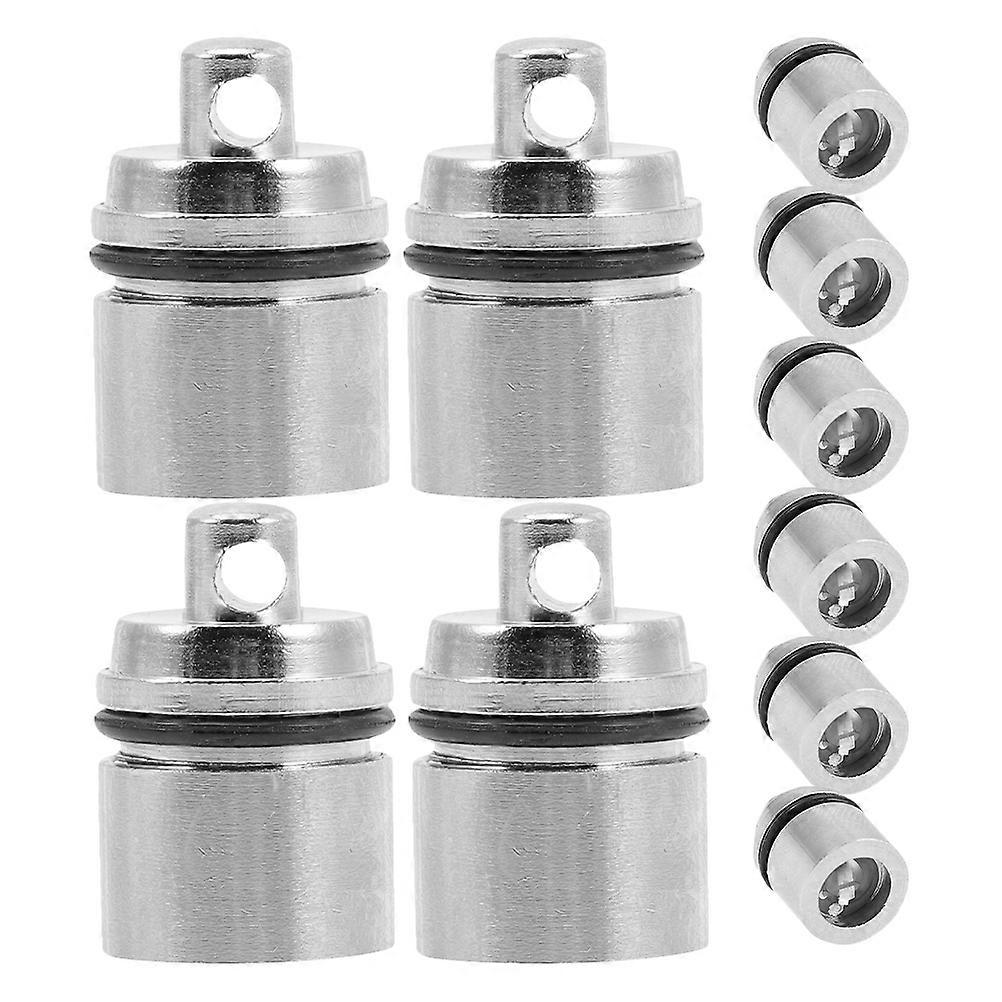 Rectangular Mini Flashlight Keychain For General Public Ideal For Emergency Use On Backpacks And Purses In Silver Color With Lighting Function 40Pcs